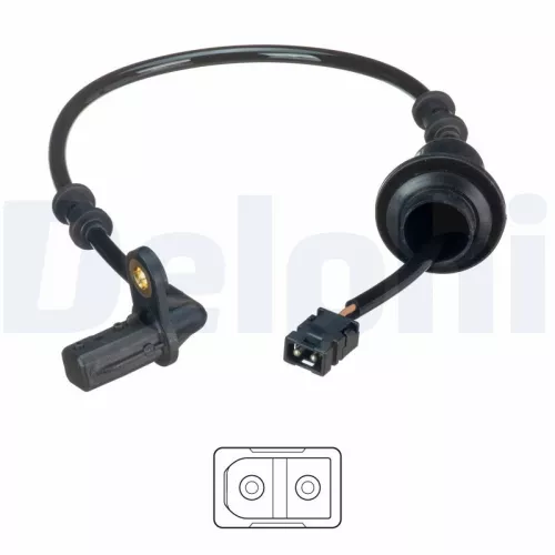 Sensor, wheel speed