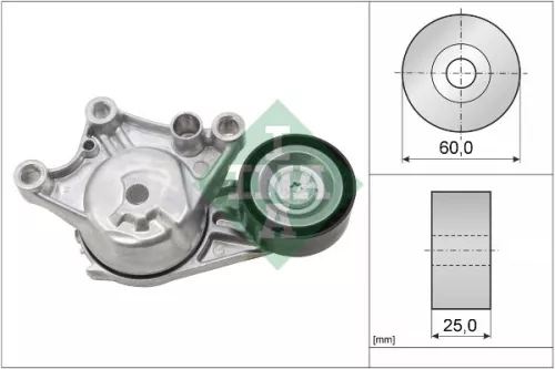 Belt Tensioner, V-ribbed belt