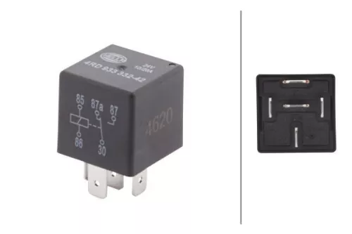 Relay, main current