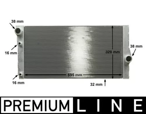 Radiator, engine cooling
