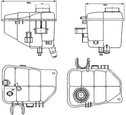 Expansion Tank, coolant