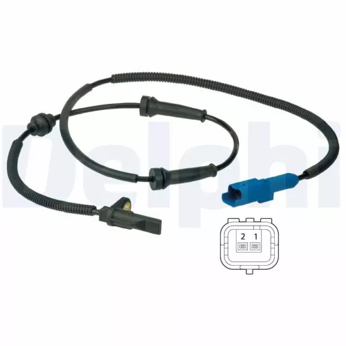 Sensor, wheel speed