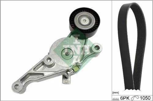 Deflection/Guide Pulley, V-ribbed belt