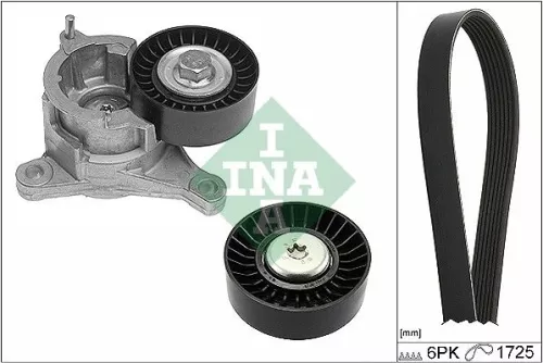 Deflection/Guide Pulley, V-ribbed belt
