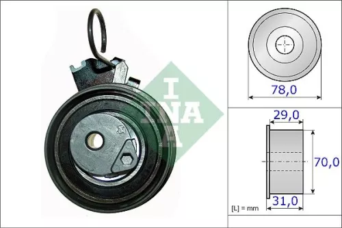 Tensioner Pulley, timing belt