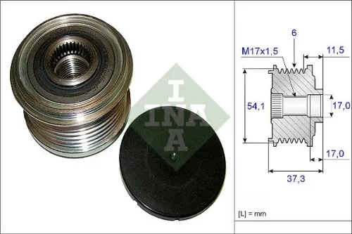 Alternator Freewheel Clutch