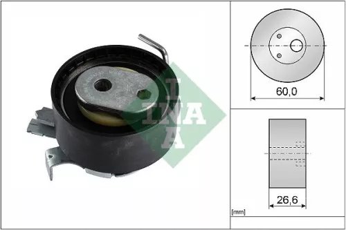 Belt Tensioner, V-ribbed belt