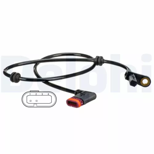 Sensor, wheel speed