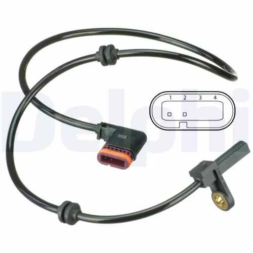 Sensor, wheel speed