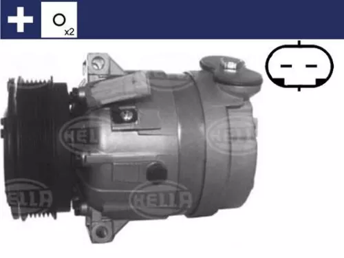 Compressor, air conditioning