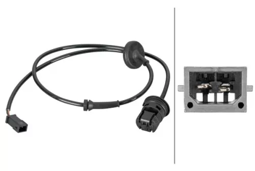 Sensor, wheel speed