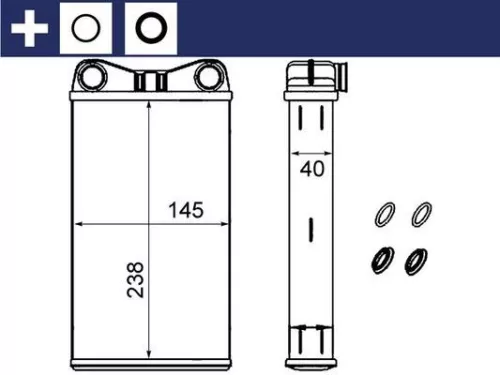 Heat Exchanger, interior heating