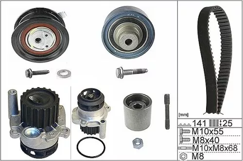 Deflection/Guide Pulley, V-ribbed belt
