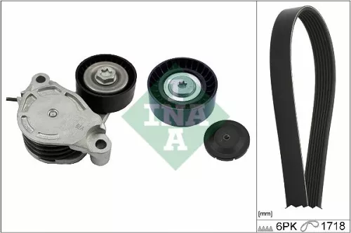 Belt Tensioner, V-ribbed belt