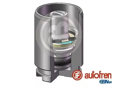 Piston, brake caliper