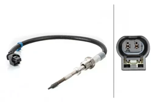 Sensor, exhaust gas temperature