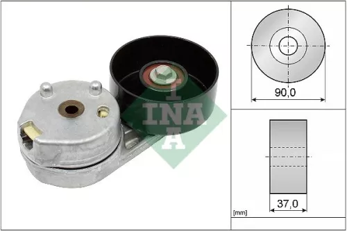 Belt Tensioner, V-ribbed belt