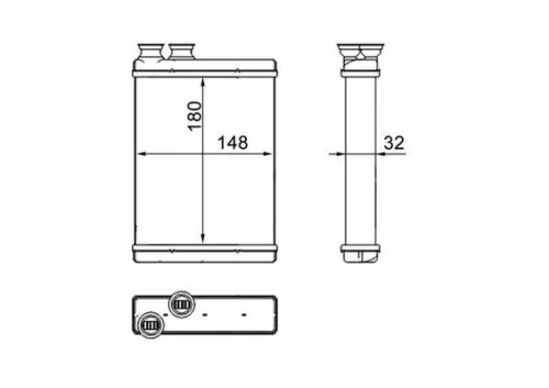 Heat Exchanger, interior heating