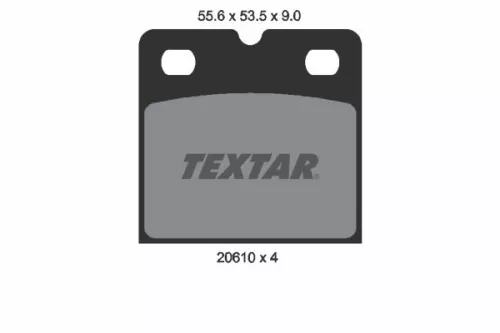 Brake Pad Set, disc parking brake
