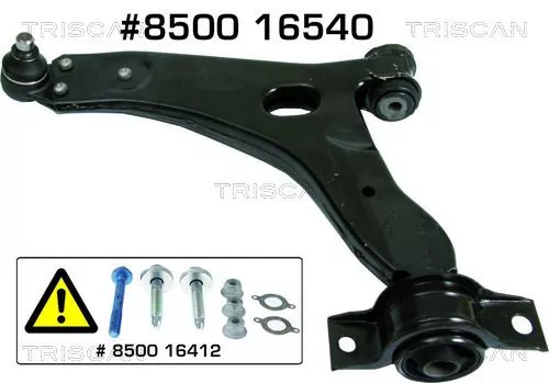Control/Trailing Arm, wheel suspension