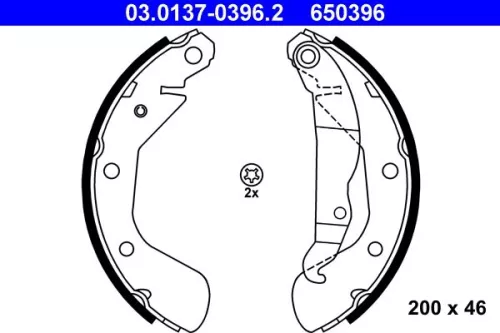 Brake Shoe Set