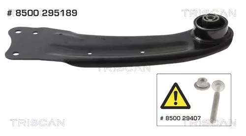 Control/Trailing Arm, wheel suspension