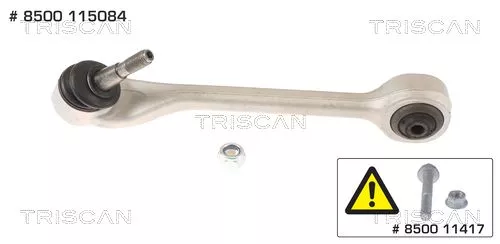 Control/Trailing Arm, wheel suspension