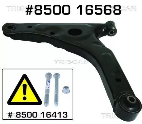 Control/Trailing Arm, wheel suspension