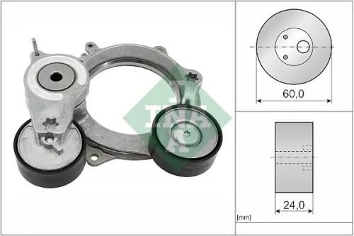 Belt Tensioner, V-ribbed belt
