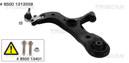 Control/Trailing Arm, wheel suspension