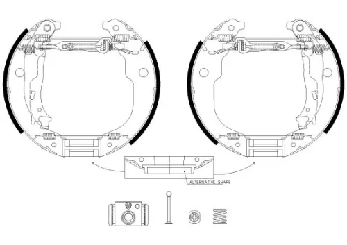 Brake Shoe Set