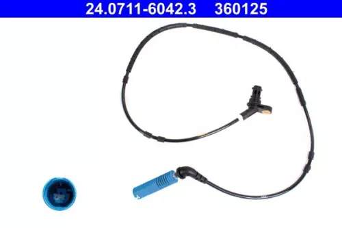 Sensor, wheel speed