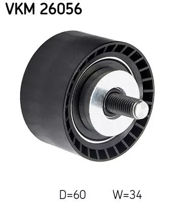 Deflection Pulley/Guide Pulley, timing belt