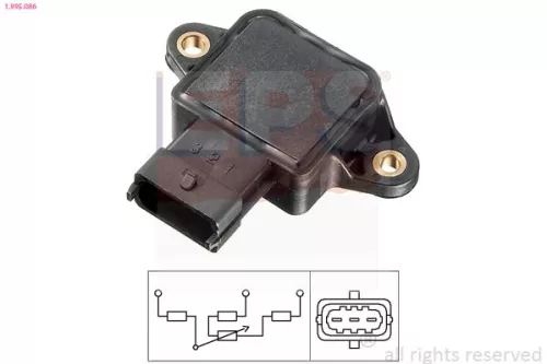 Sensor, throttle position