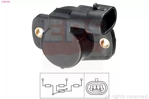 Sensor, throttle position