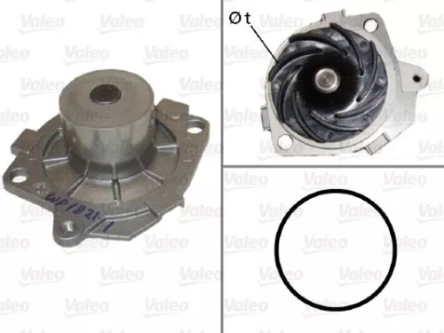 Water Pump, engine cooling