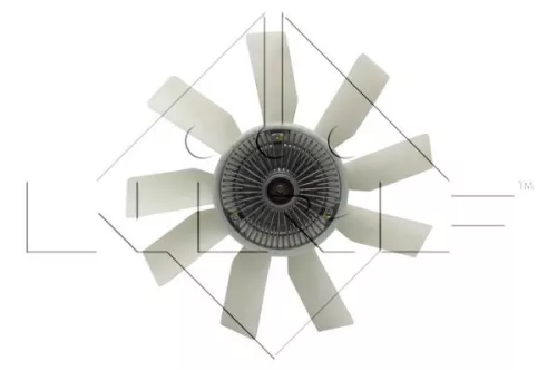 Clutch, radiator fan