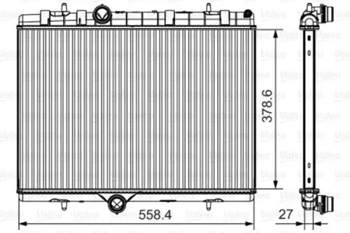 Radiator, engine cooling