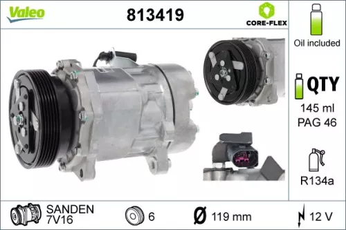 Compressor, air conditioning