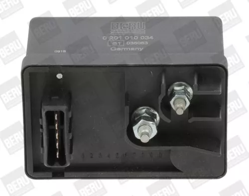 Relay, glow plug system