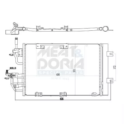 Condenser, air conditioning