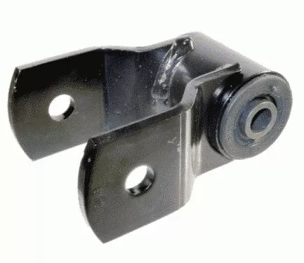 Mounting, leaf spring