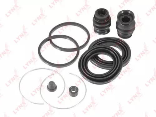 Brake caliper repair kit, front (d43 mm, Akebono)