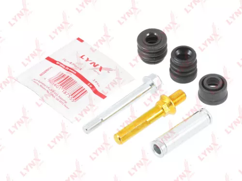 Brake caliper guides set, front (d10 mm, Mando)