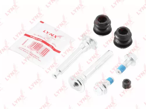 Brake caliper guides set, front (d10 mm, Akebono)