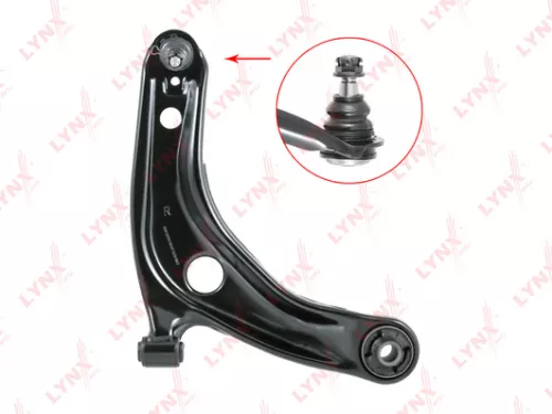 Control arm, front, lower, right