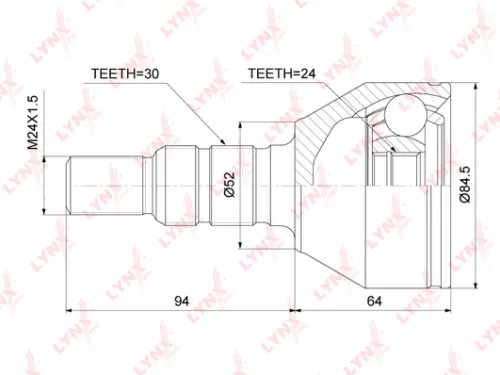 CV-Joint, outer