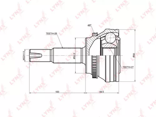 CV-Joint, outer