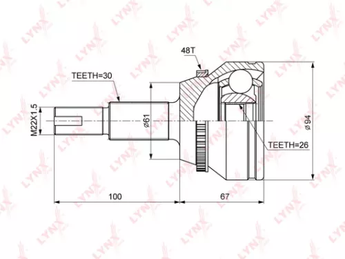 CV-Joint, outer