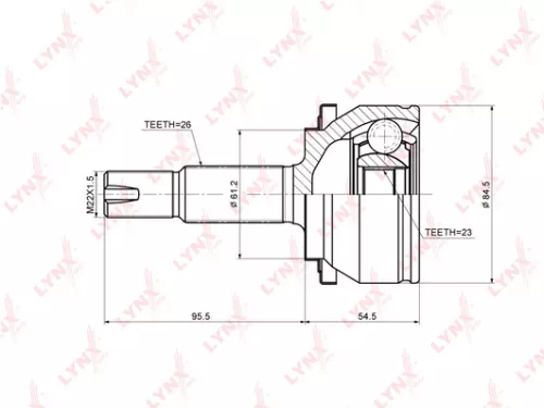 CV-Joint, outer